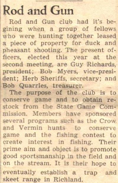 9/3/45 Villager - Page 7 ~ Rod and Gun Club