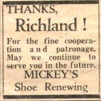 9/3/45 Villager - Page 8 ~ Advertisement