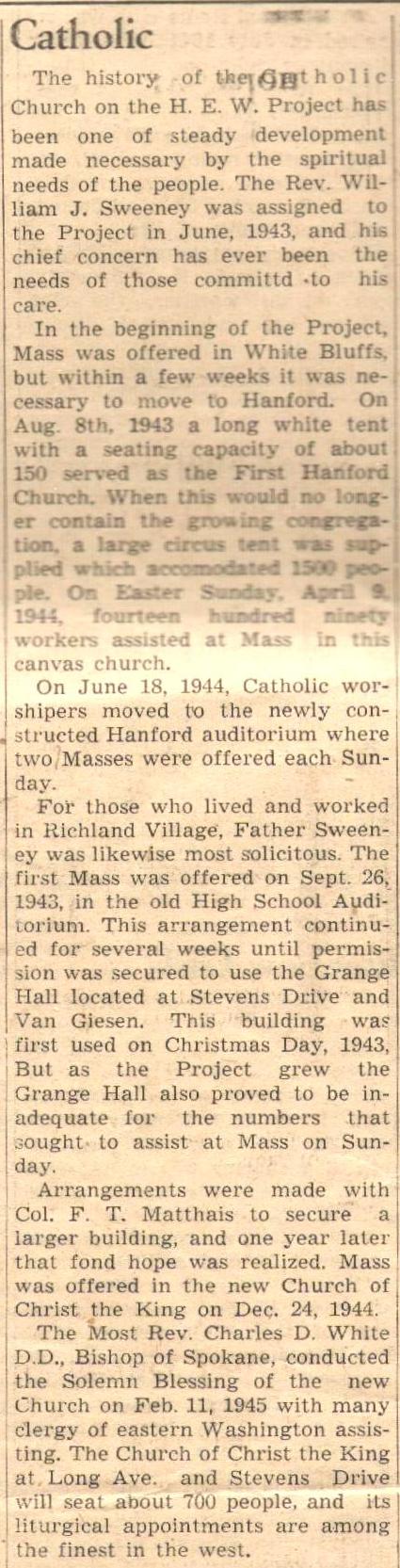 9/3/45 Villager - Page 8 ~ Catholic